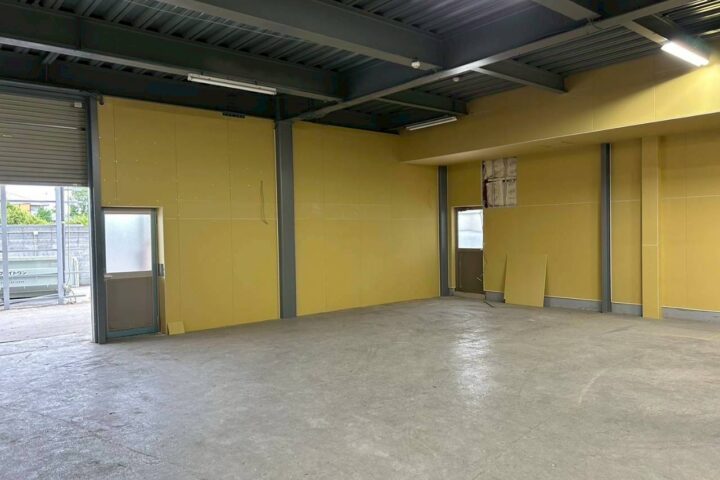 群馬県 倉庫 新築内装工事